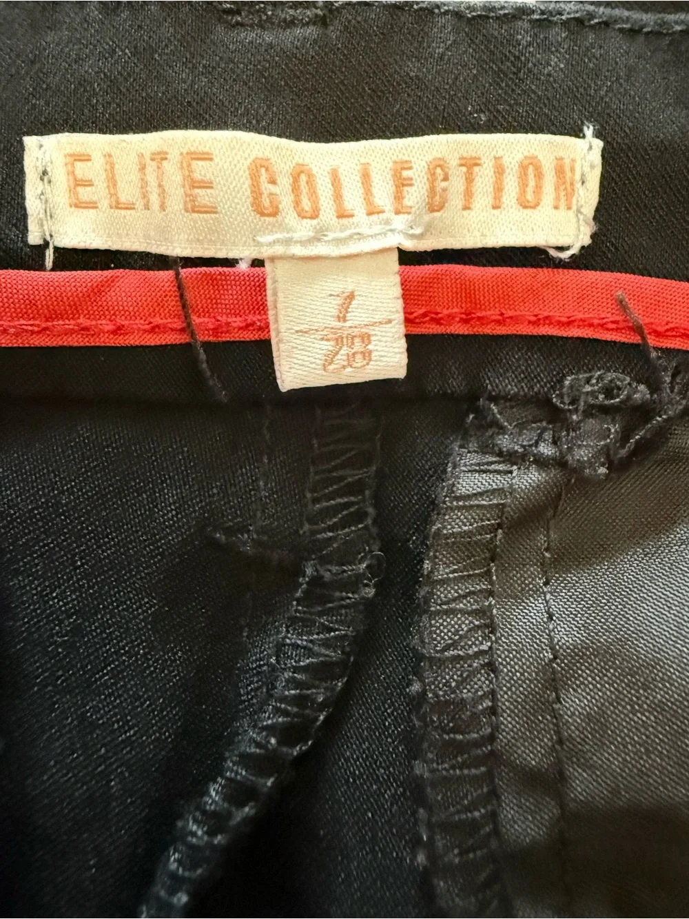 Elite Collection‎ Black Ankle Pants Size 7/28